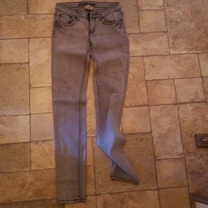 Gray/Silver Bubblegum Jeans